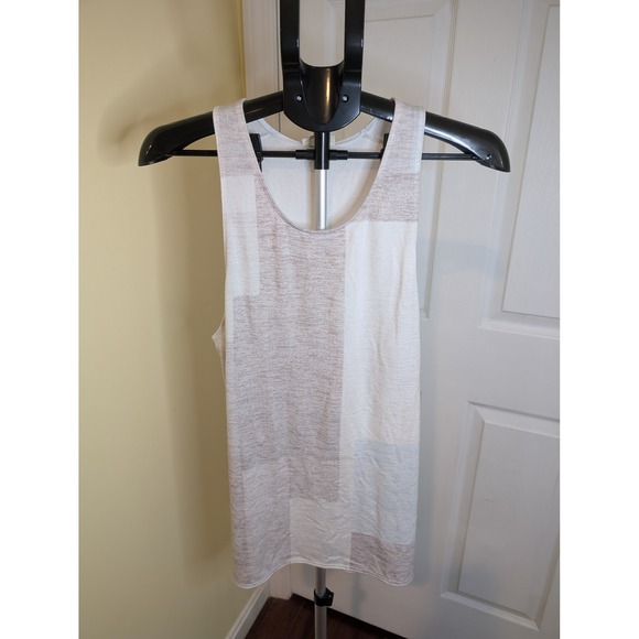 Wilfred Free Tops - Wilfred Free Tank Top Beige Cream Colorblock Knit Aritzia Earth Tones - Size M